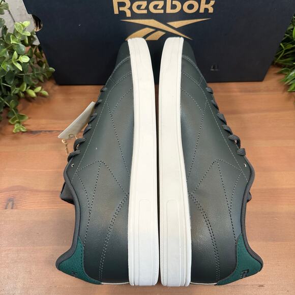 Reebok Court Clean Men's Green Sneakers Size 11 - Picture 6 of 8